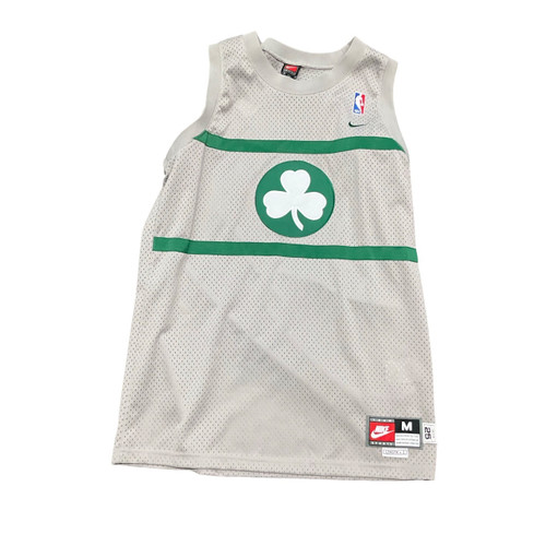Vist Large View of Product Image Which is Used Nike Pierce Celtics Basketball Adult Top Grey MD