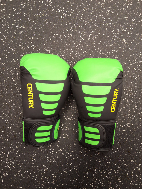 Vist Large View of Product Image Which is Used Century Boxing Gloves Green Junior