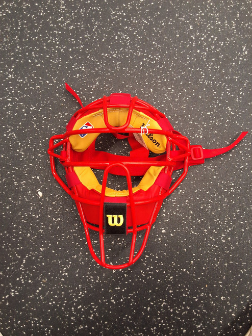 Vist Large View of Product Image Which is Used Wilson Umpire Mask