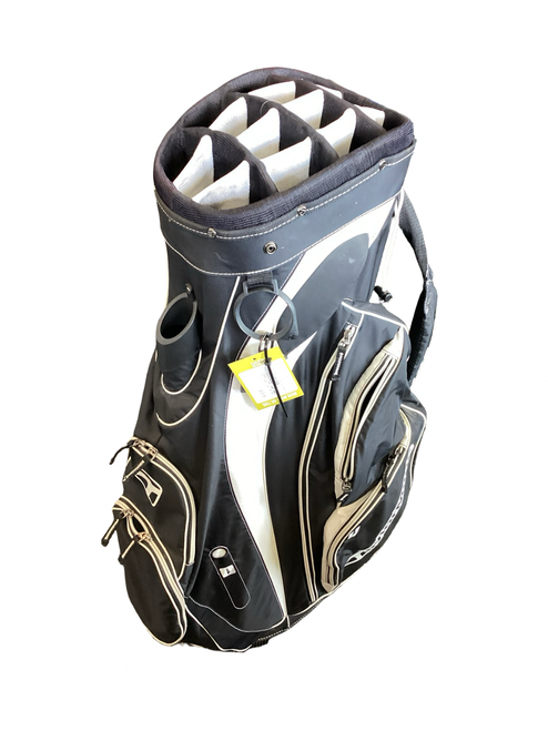 Vist Large View of Product Image Which is Used Taylormade 14 WAY CART BAG Mens Cart Bag White