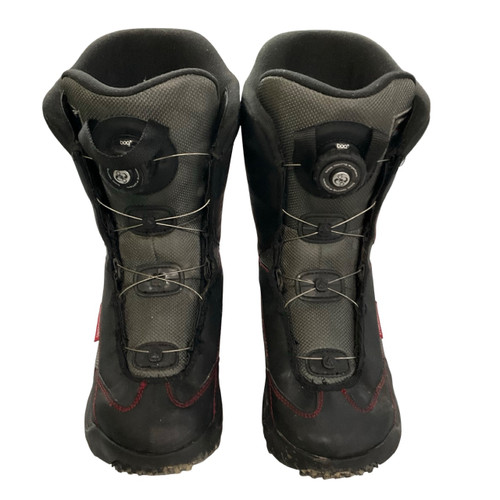 Vist Large View of Product Image Which is Used K2 MINI PRO Boys Snowboard Boots Black Senior 7