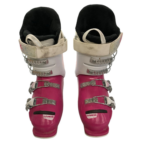Vist Large View of Product Image Which is Used Lange STARLET 60 Girls DH Ski Boot Pink 205 MP - J01