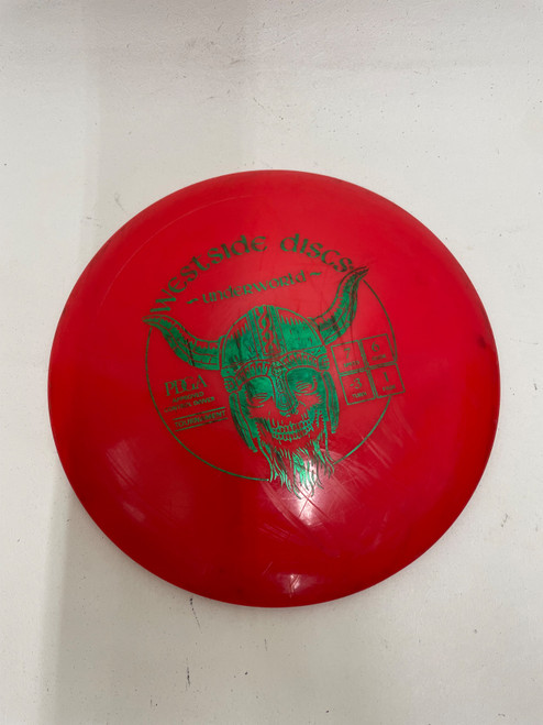 Vist Large View of Product Image Which is Used Westside UNDERWORLD Disc Golf Driver Red