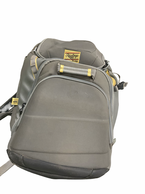 Vist Large View of Product Image Which is Used Rawlings BACKPACK BB/SB Player Backpack Grey