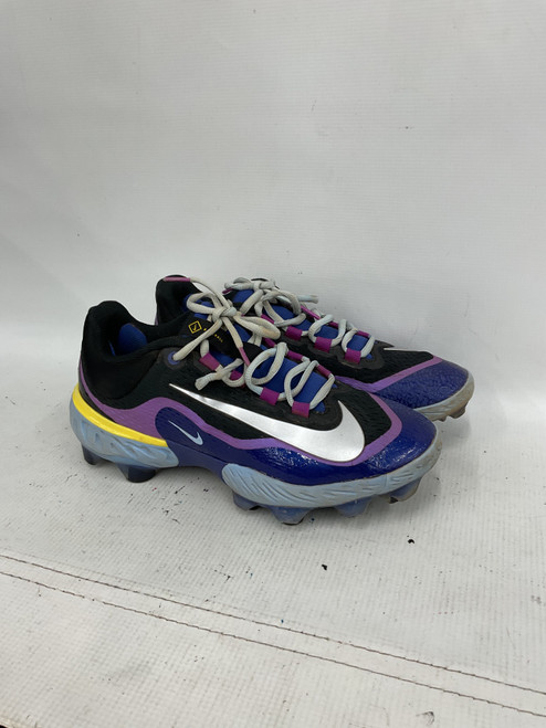 Vist Large View of Product Image Which is Used Nike REACT BB/SB Cleats Navy Blue Senior 8