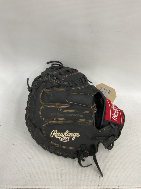 Vist Large View of Product Image Which is Used Rawlings RCM325B BB/SB Catchers RH Throw Black 32 1/2"