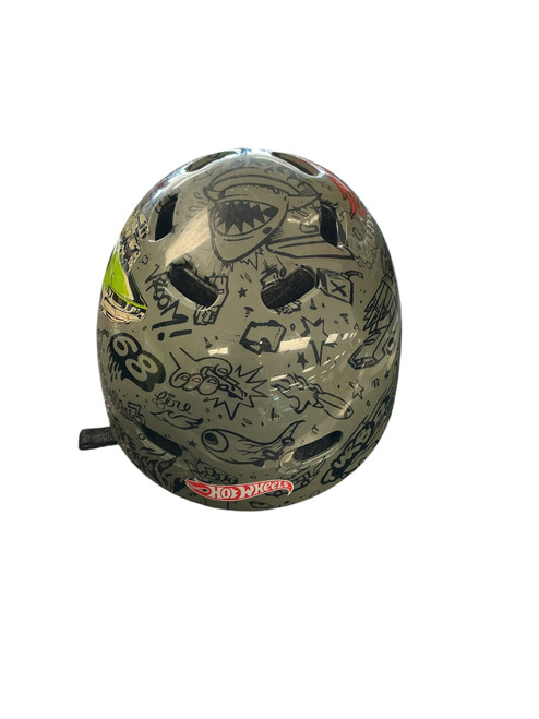 Vist Large View of Product Image Which is Used HOT WHEELS BIKE HELMET Bike Helmet Grey SM