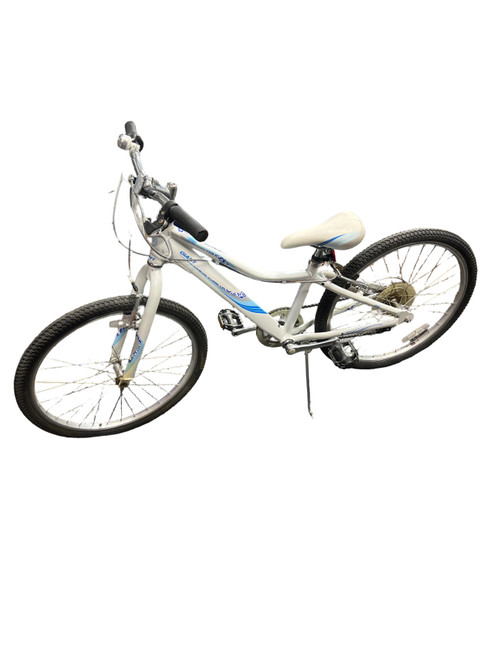 Vist Large View of Product Image Which is Used Giant REVEL Mountain Bike Girls White 24"