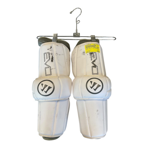 Vist Large View of Product Image Which is Used Under Armour COMMAND PRO 3 Lacrosse Arm Pads/Guards White LG