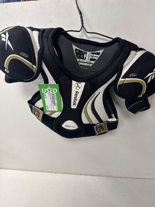 Vist Large View of Product Image Which is Used Reebok SC87 4 Youth Shoulder Pads MD
