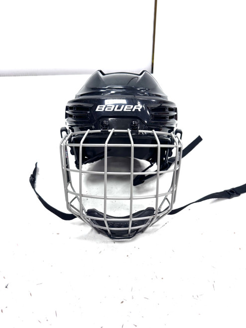 Vist Large View of Product Image Which is Used Bauer IMS 5.0 Helmet Cage Combo Black MD