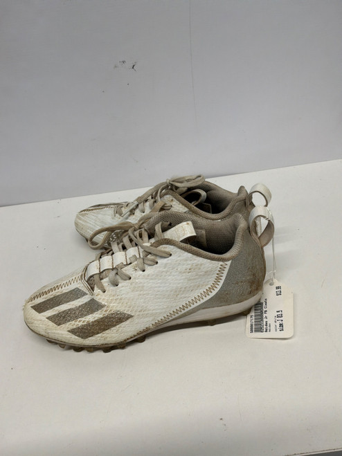 Vist Large View of Product Image Which is Used Adidas Jr FB Cleats White Junior 03.5