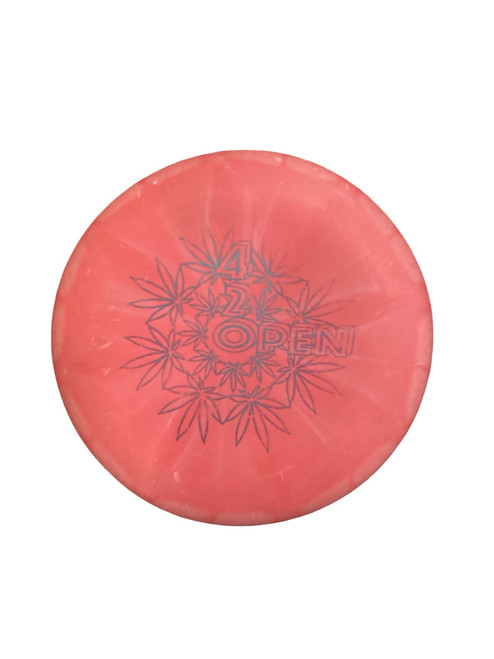 Vist Large View of Product Image Which is Used Dynamic Discs PRIME JUDGE Disc Golf Putter Red