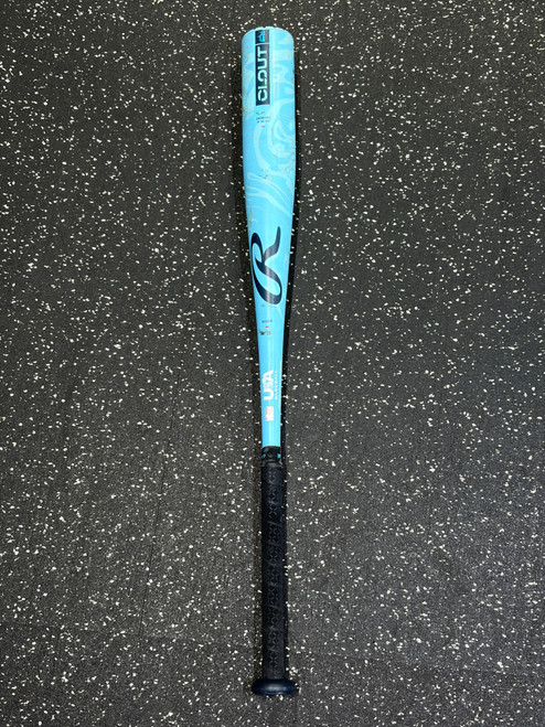 Vist Large View of Product Image Which is Used Rawlings CLOUT AI BB/SB USA 2 5/8 Bat 31"