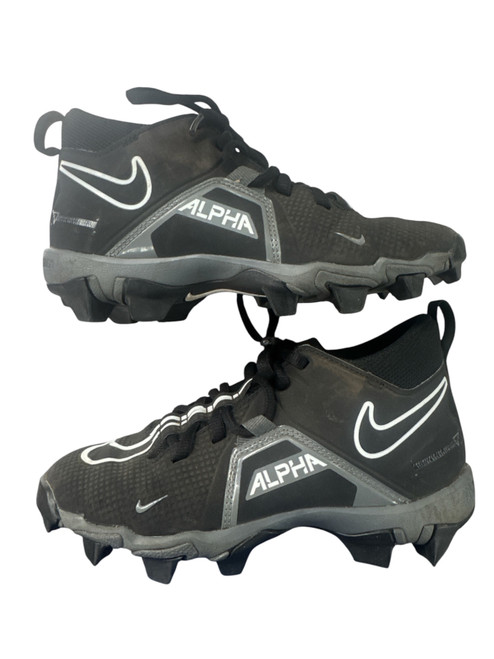 Vist Large View of Product Image Which is Used Nike ALPAH BB/SB Cleats Black Junior 03