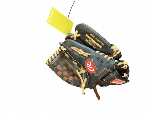 Vist Large View of Product Image Which is Used Rawlings HIGHLIGHT BB/SB Glove RH Throw Black 11 1/2"