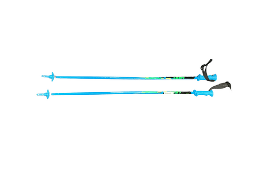 Vist Large View of Product Image Which is Used RIDER LEKI SKI POLES Boys DH Ski Pole Royal Blue 100 cm / 40 in