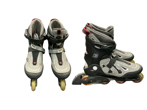 Vist Large View of Product Image Which is Used K2 EXO TECH Racing Inline Skates Grey Senior 14