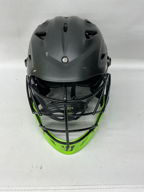 Vist Large View of Product Image Which is Used Warrior TRUE EVO Lacrosse Helmet Black S/M