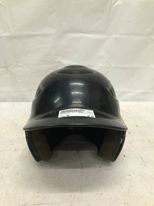 Vist Large View of Product Image Which is Used Rawlings RCFH GLOSS Batting Helmet No Mask Black SM