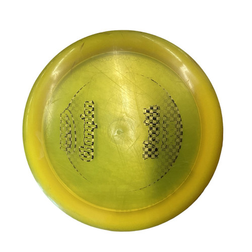 Vist Large View of Product Image Which is Used Innova WRAITH Disc Golf Driver Yellow