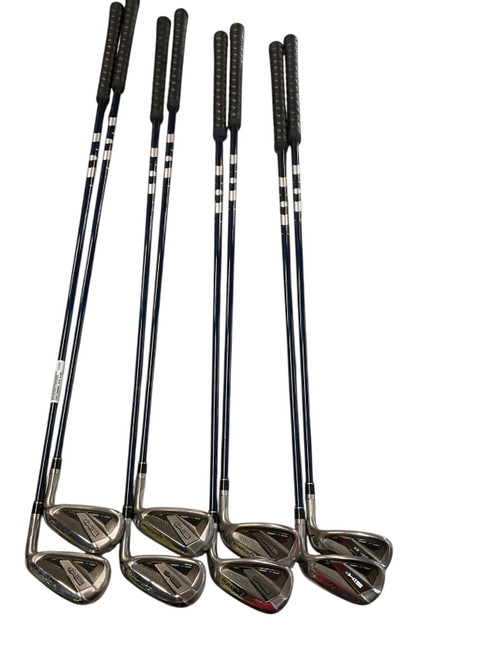 Vist Large View of Product Image Which is Used Taylormade SIM 2 Mens Iron Set RH 4I-GW/AW