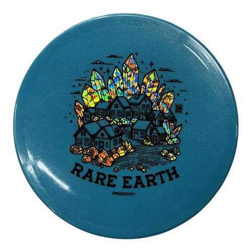 Vist Large View of Product Image Which is Used Prodigy RARE EARTH Disc Golf Mid Range Royal Blue