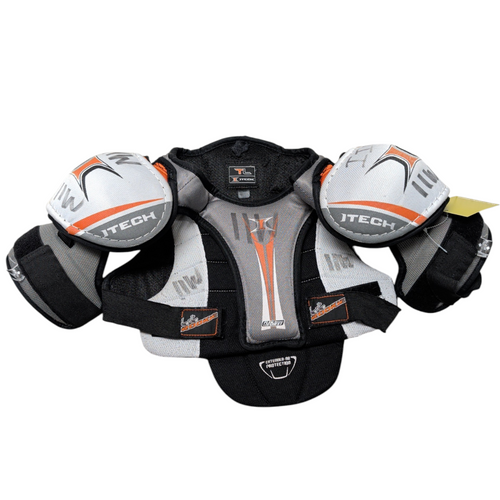 Vist Large View of Product Image Which is Used Itech TL Youth Shoulder Pads Medium