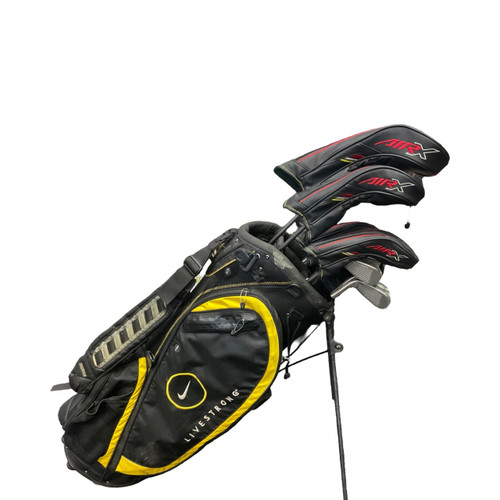 Vist Large View of Product Image Which is Used, In Wrapper, Cobra, AIRX, Mens, Complete Set, Right Handed, 11 Piece, Regular Flex Graphite Shaft, 6i-9i/Pw/Sw/Dr/3w/4h/5h/P