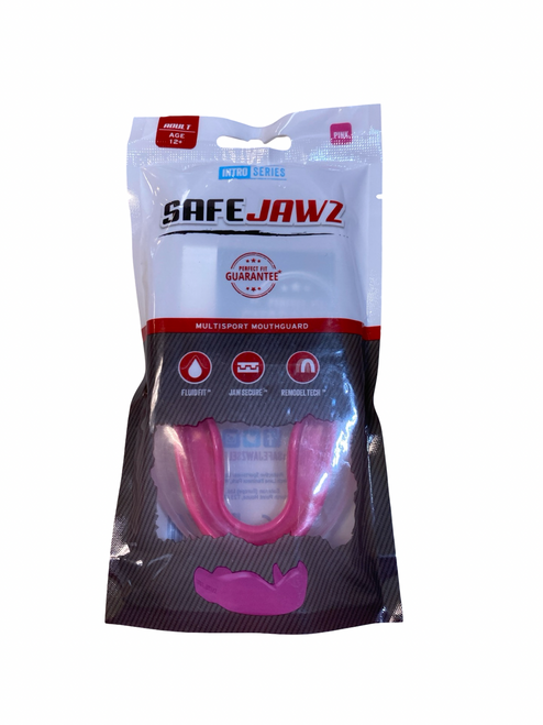 Vist Large View of Product Image Which is Used USA SAFE JAWZ MOUTHGUARD Football Accessory