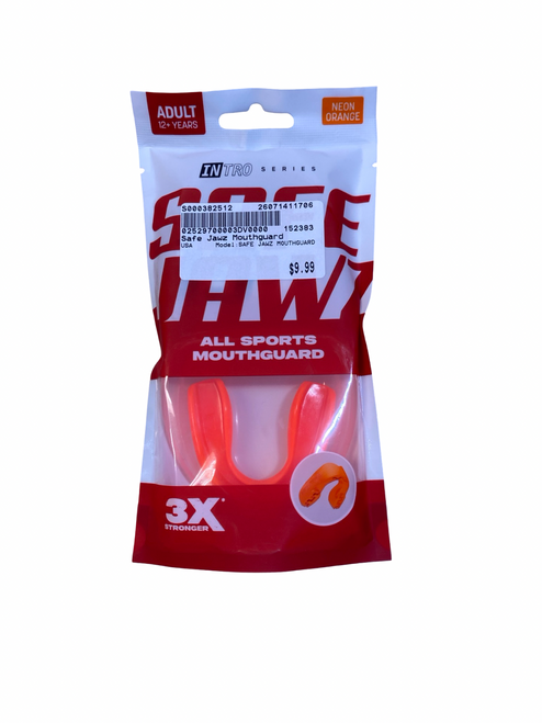 Vist Large View of Product Image Which is Used USA SAFE JAWZ MOUTHGUARD Football Accessory