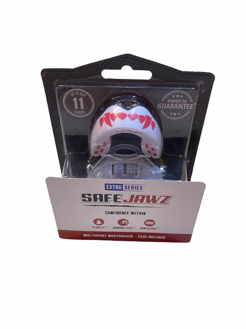 Vist Large View of Product Image Which is Used USA SAFE JAWZ MOUTHGUARD Football Accessory