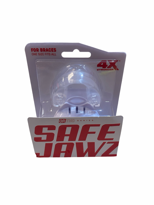 Vist Large View of Product Image Which is Used USA SAFE JAWZ MOUTHGUARD Football Accessory