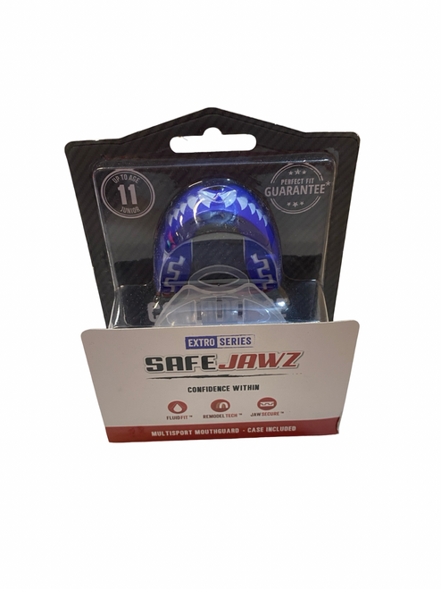 Vist Large View of Product Image Which is Used USA SAFE JAWZ MOUTHGUARD Football Accessory