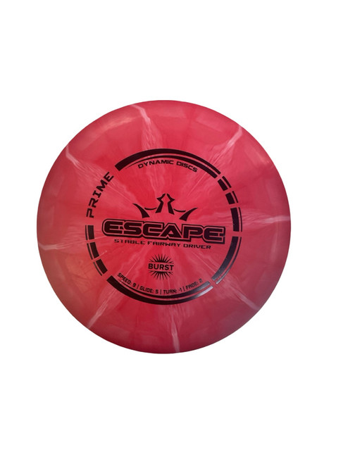 Vist Large View of Product Image Which is Used Dynamic Discs BURST ESCAPE Disc Golf Driver Red 173g