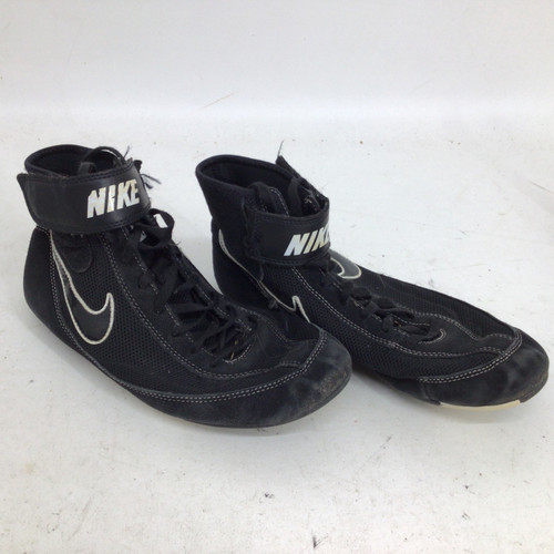 Vist Large View of Product Image Which is Used Nike SPEEDSWEEP VII SR 8 WRESTLING SHOES Wrestling Shoes Black Senior 8