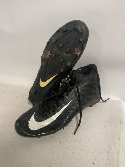 Vist Large View of Product Image Which is Used Nike ALPHA MENACE VARSITY Adult FB Cleats Black Senior 12