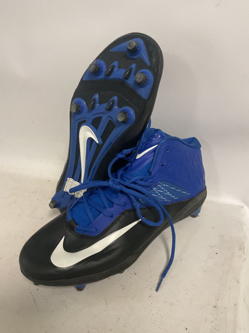 Vist Large View of Product Image Which is Used Nike ZOOM CODE ELITE SHARK Adult FB Cleats Royal Blue Senior 13