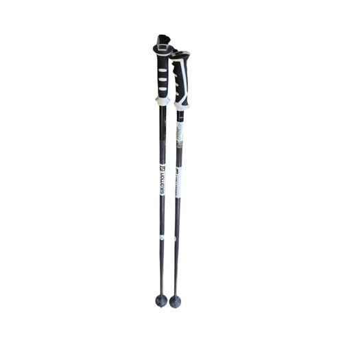 Vist Large View of Product Image Which is Used Salomon ARCTIC SKI POLES Mens DH Ski Pole Black 120 cm / 48 in