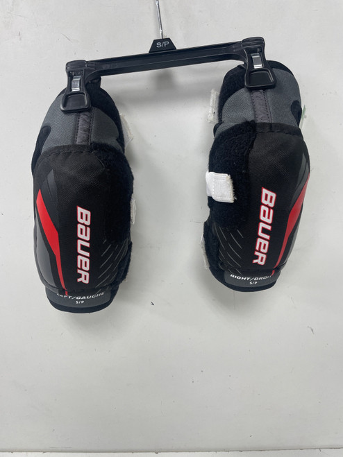 Vist Large View of Product Image Which is Used Bauer LIL SPORT Junior Elbow Pads SM