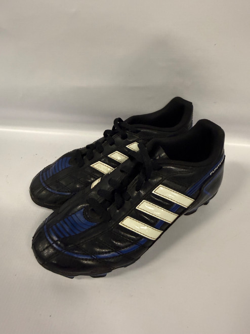 Vist Large View of Product Image Which is Used Adidas Soccer Cleats Black Junior 02