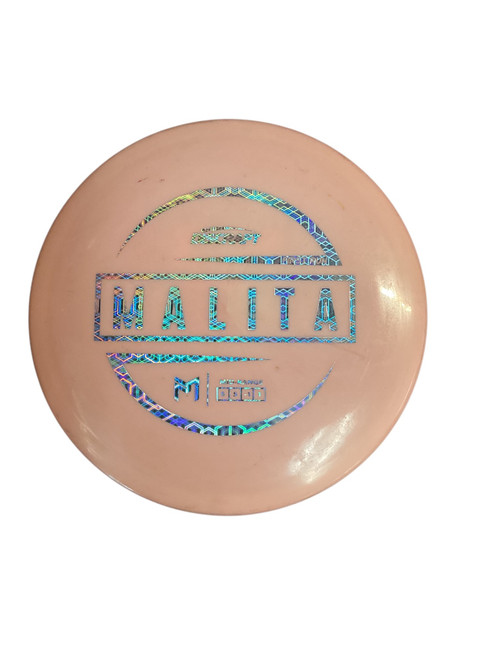 Vist Large View of Product Image Which is Used Discraft FIRST RUN MALITA Disc Golf Mid Range Orange 171g