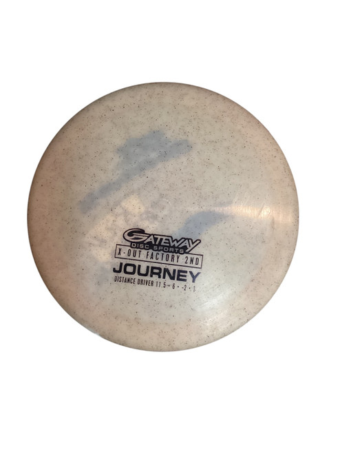 Vist Large View of Product Image Which is Used Gateway JOURNEY Disc Golf Driver Grey 174g