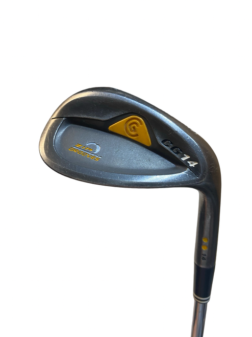 Vist Large View of Product Image Which is Used Cleveland CG14 ZIP GROOVES Golf Wedge Mens RH 56 Degree