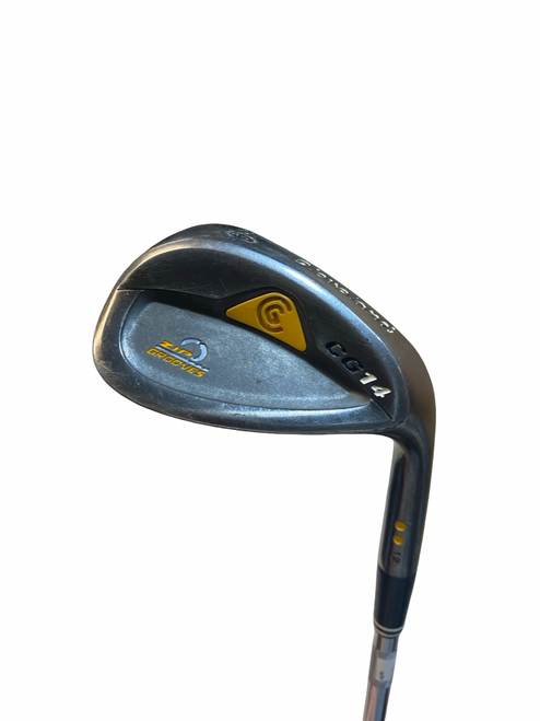 Vist Large View of Product Image Which is Used Cleveland CG14 ZIP GROOVES Golf Wedge Mens RH 54 Degree