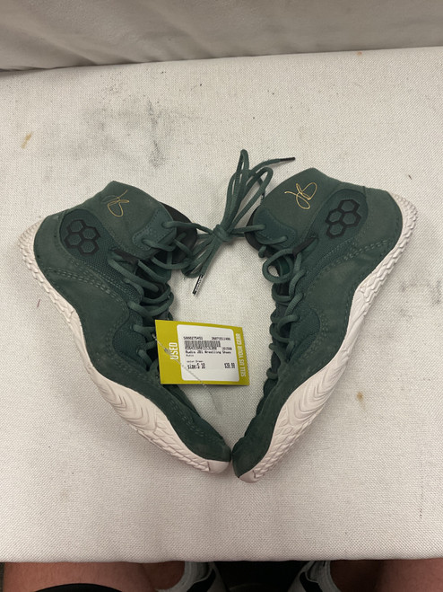 Vist Large View of Product Image Which is Used Rudis Wrestling Shoes Green Senior 10
