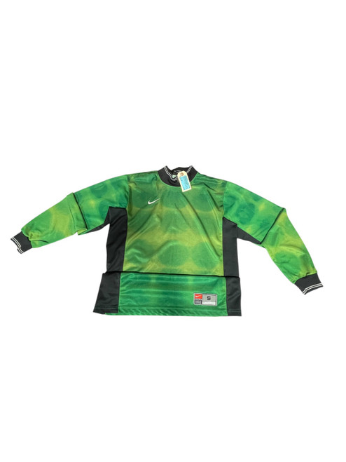 Vist Large View of Product Image Which is Used Nike NIKE SOCCER GOALIE SHIRT Soccer Goalie Top Adt Green SM