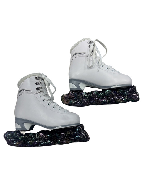 Vist Large View of Product Image Which is Used Jackson ULTIMA FIGURE SKATES Girls Figure Skate White Youth 13.0