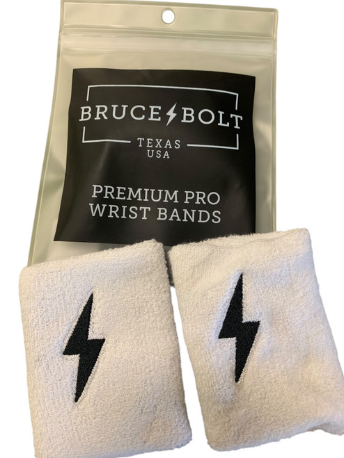 Vist Large View of Product Image Which is Used Bruce bolt wrist sweat bands