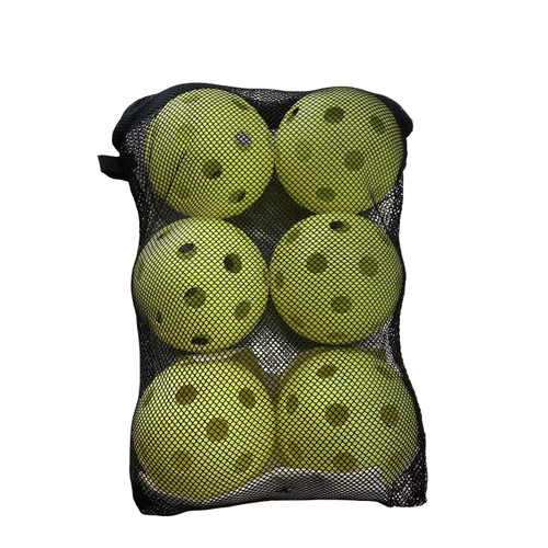 Vist Large View of Product Image Which is Used SIX PACK TRAINING WIFFLE SOFTBALLS BB/SB Training Aid